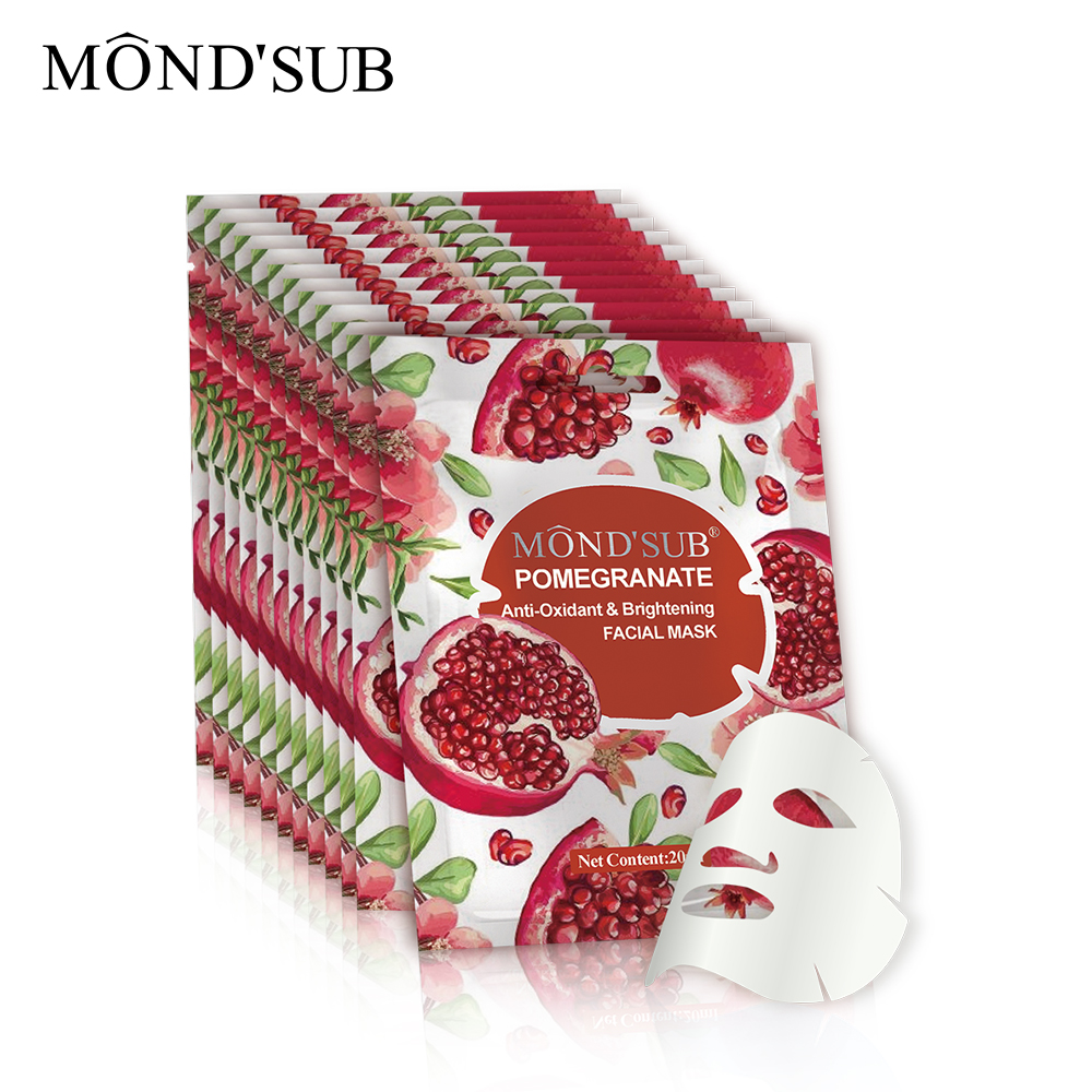 红石榴补水亮肤面膜-主图2